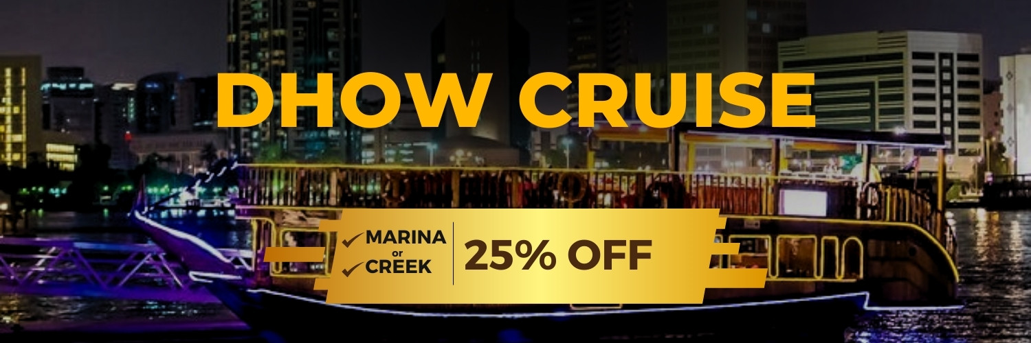Dhow Cruise Creek Dubai - 30% OFF!
