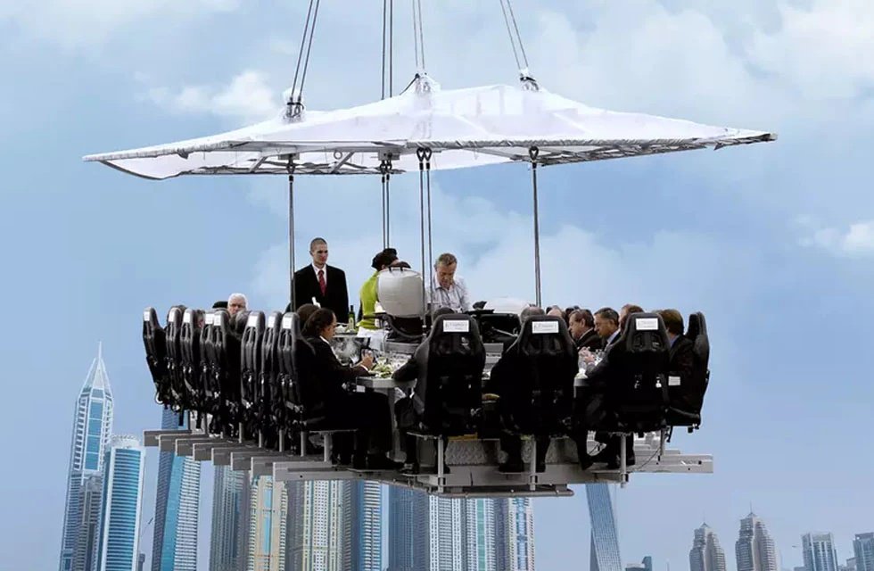 Can’t Find an Extraordinary Dining Spot? Sky Dinner in Dubai Is the Ultimate Answer!