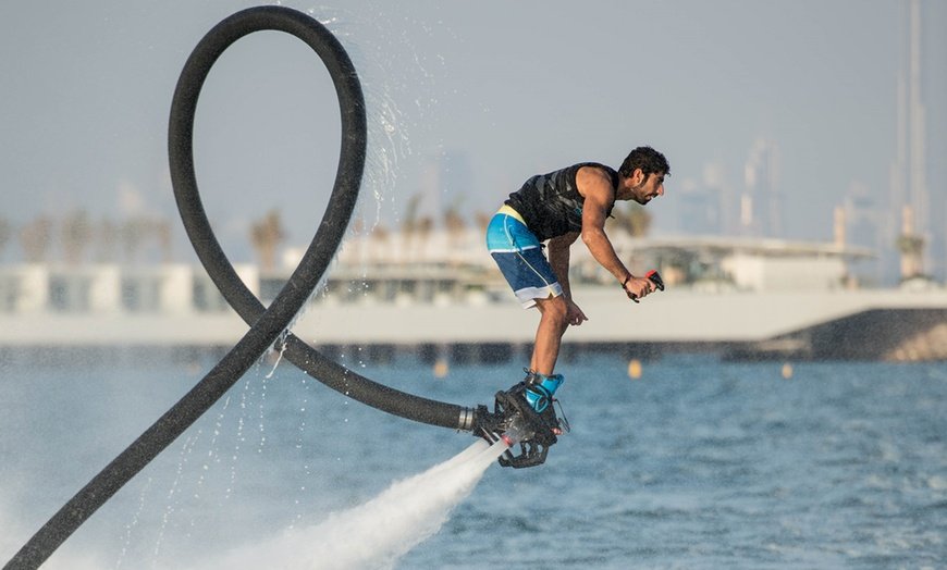 Think You’re a Thrill-Seeker? Dubai’s Fly Waterboarding Will Push You to the Edge!