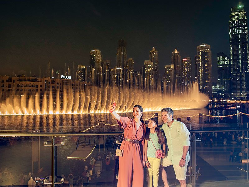 photography in dubai fountain show