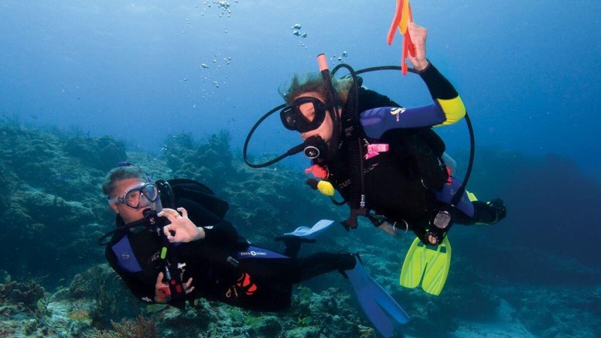 scuba diving