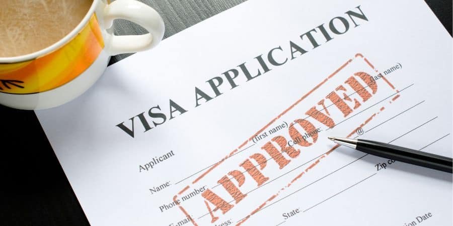 visa application approved