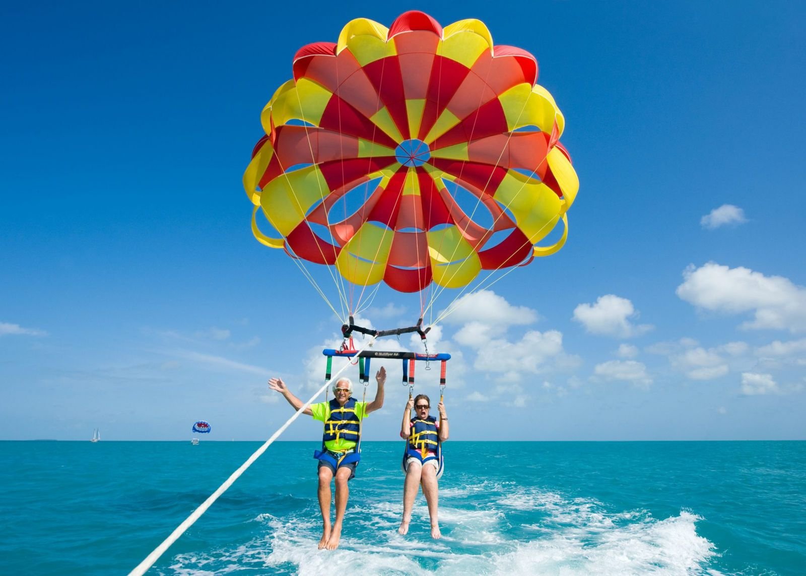 parasailing