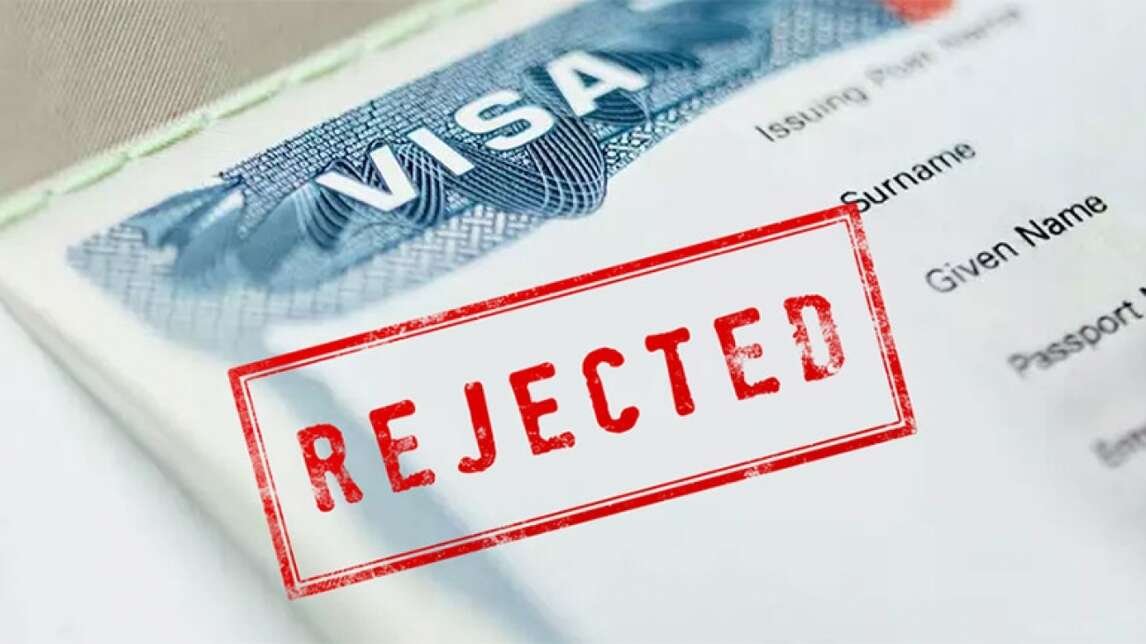 visa rejected