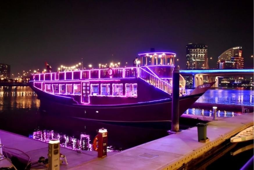 canal dhow cruise