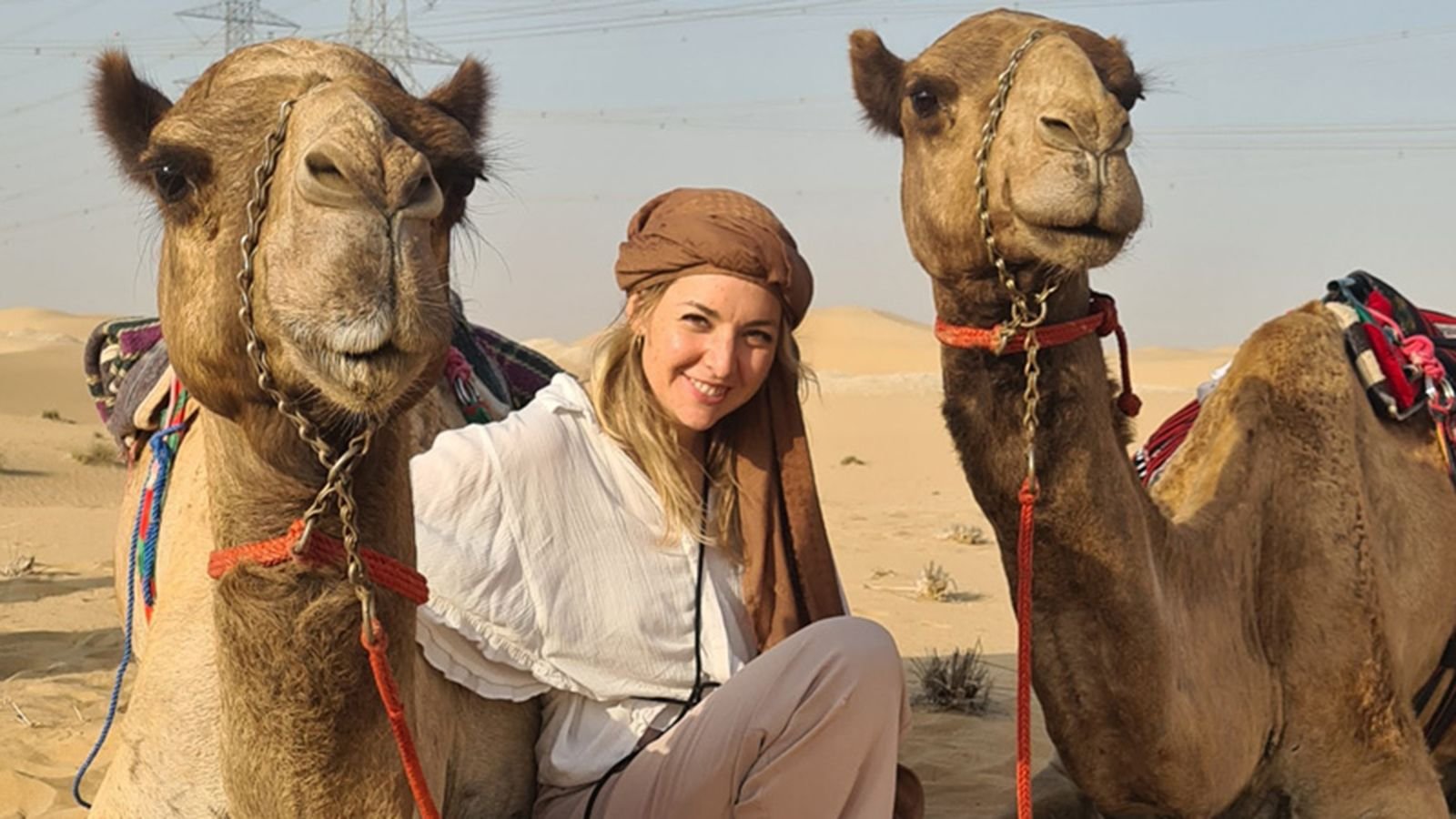 camel riding dubai