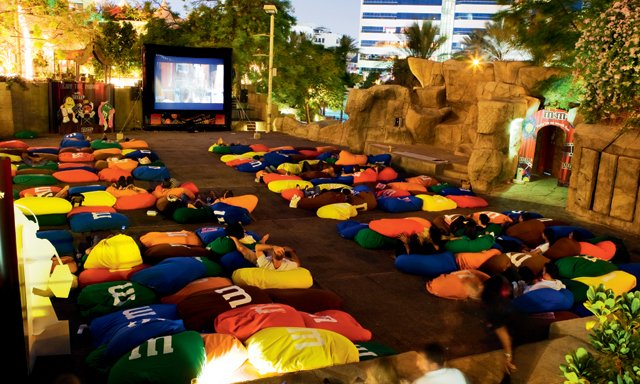 outdoor cinema