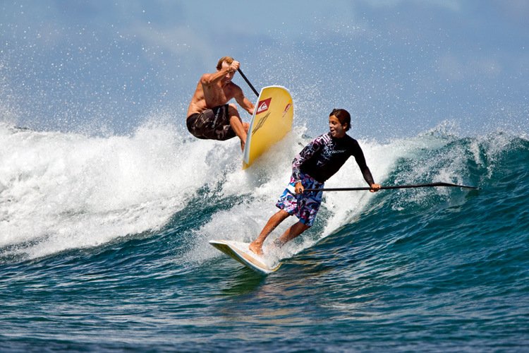 method of paddleboarding