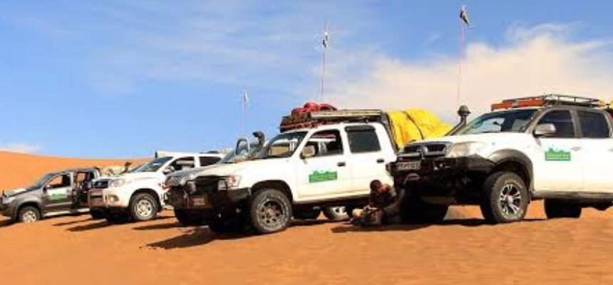 WhatsApp Image 2024-07-08 at 3.40.33 AM (2) › Forever Tourism LLC Dune bashing in Dubai desert during Adventure Safari.