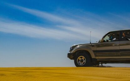 Sand Bashing: Thrilling 4×4 Desert Adventure on Sand Dunes