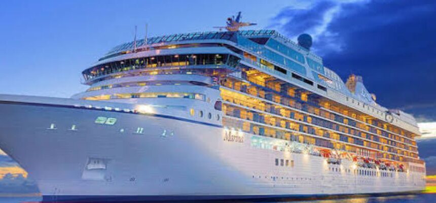 WhatsApp Image 2024-08-01 at 10.22.13 PM › Forever Tourism LLC Marina Cruise Ship sailing in Dubai Marina.