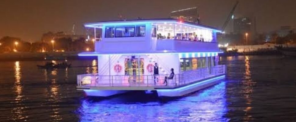 Luxury boat ride in Dubai Marina