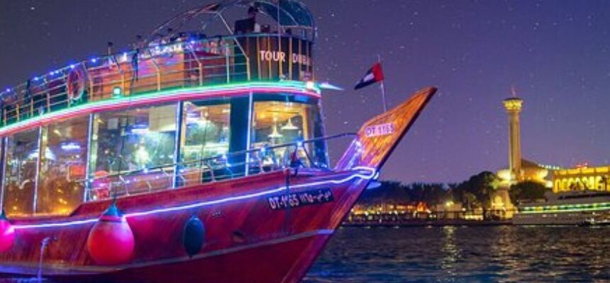 Dubai Canal Dhow Cruise Dinner: Luxurious Evening on Dubai’s Iconic Waterway