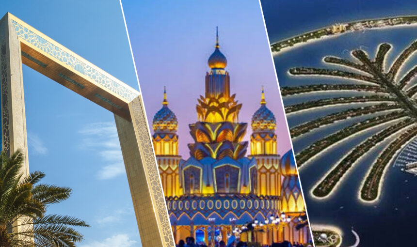 Dubai Combo Tickets: Frame, Global Village, View At The Palm