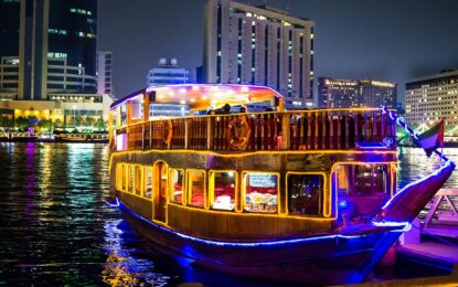 Luxury on Water: Explore Dubai with a Marina Dhow Cruise