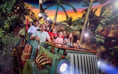 Top Rides At Img Worlds Of Adventure In Dubai