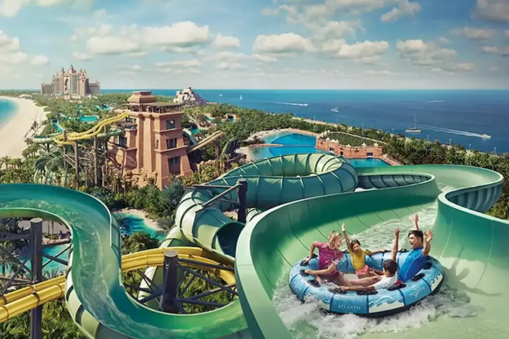 Water Park in Dubai with Thrilling Slides