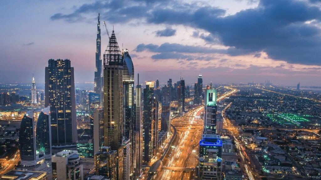 Views of the Burj Khalifa from iconic Dubai locations.