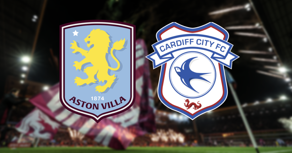 A packed Villa Park Stadium with fans cheering for Aston Villa vs Cardiff City. Secure your Aston Villa vs Cardiff City tickets and enjoy the match in Villa Park UK!