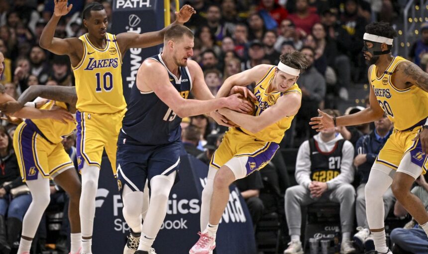 Lakers vs Nuggets 2025: Latest Score & Playoff Drama! › Forever Tourism LLC Lakers vs Nuggets live action – game highlights, predictions, and results. The match has ended! Don’t miss the next game—get your US visa now.