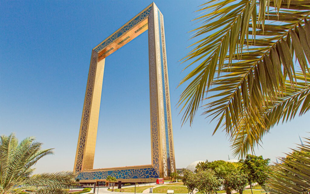 Stunning views from the Dubai Frame, perfect for photography and capturing memories. Get information on Dubai Frame timings and tickets for your visit.