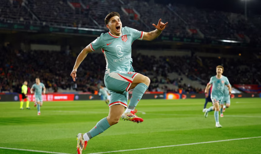 Exciting moment from Atlético Madrid vs Barcelona match. Get your Spain visa and catch the next Barcelona v Atlético Madrid showdown!