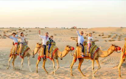 Desert Safari Dubai Deals You Can’t Miss in 2025! › Forever Tourism LLC Tourists enjoying Dune Bashing during a Desert Safari Dubai – perfect for desert safari Dubai booking.
