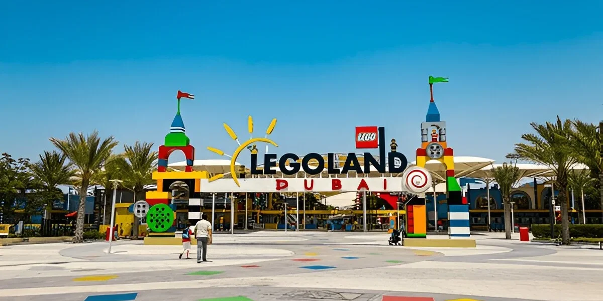 Legoland Water Park | 1 Ticket | No Mix-Up With Theme Park › Forever Tourism LLC Families enjoying rides at LEGOLAND Water Park with information on LEGOLAND Dubai tickets, timings, and opening hours.