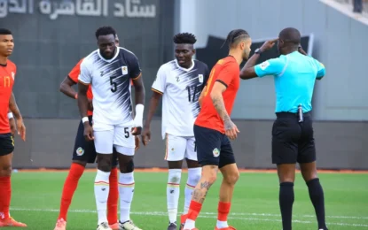 Mozambique vs Uganda match highlights with travel info on Egypt visa for UAE residents and Egypt visa application details.
