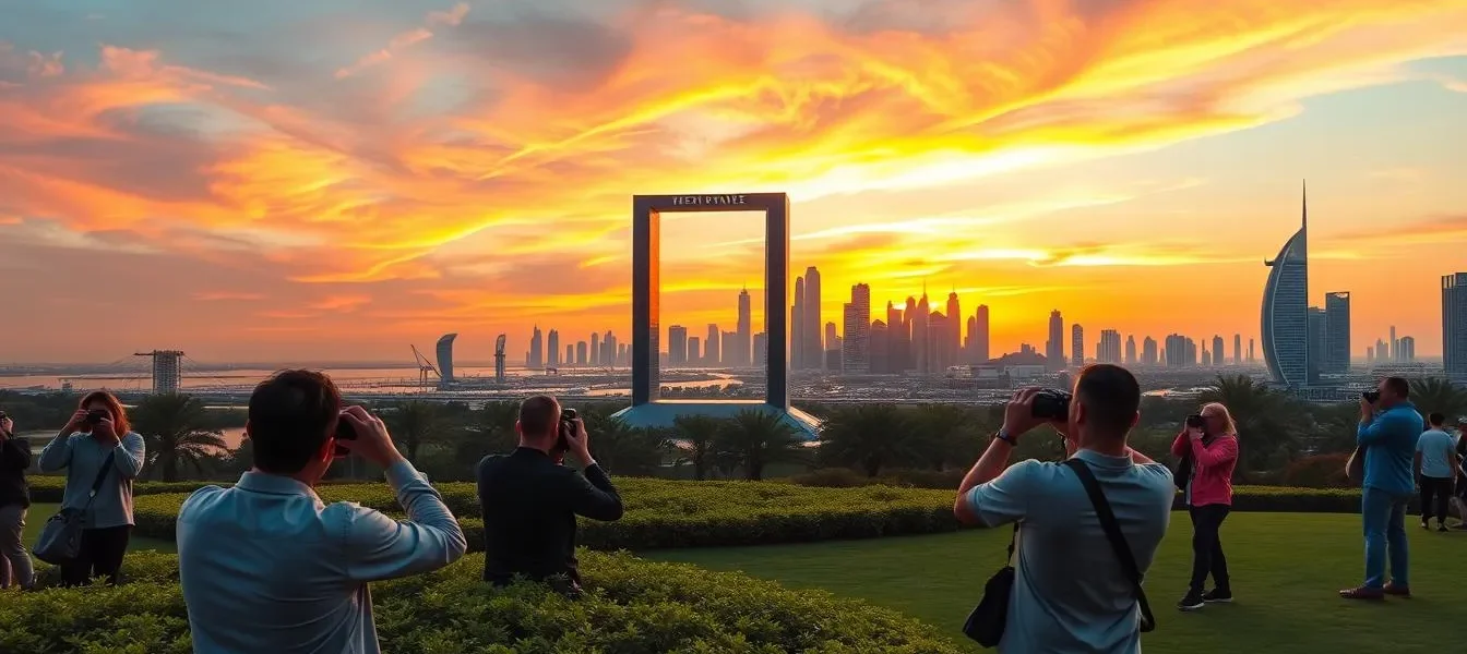 Dubai Frame: Perfect Spot for Photography & Memories | Tickets & Timings › Forever Tourism LLC Stunning views from the Dubai Frame, perfect for photography and capturing memories. Get information on Dubai Frame timings and tickets for your visit.