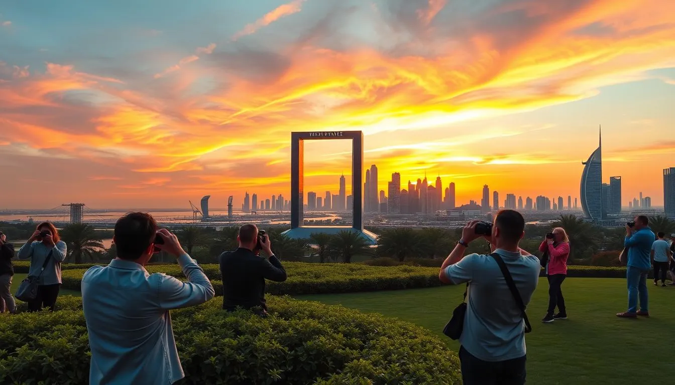 Stunning views from the Dubai Frame, perfect for photography and capturing memories. Get information on Dubai Frame timings and tickets for your visit.