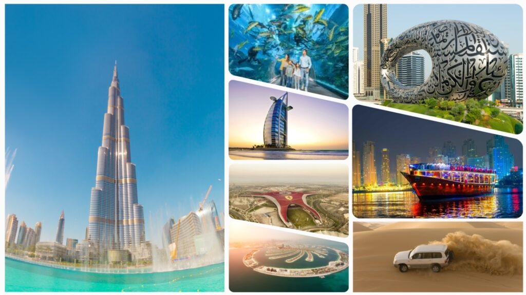 Experience the best City Tour in Dubai, including a half-day tour of top landmarks and attractions for an unforgettable adventure.