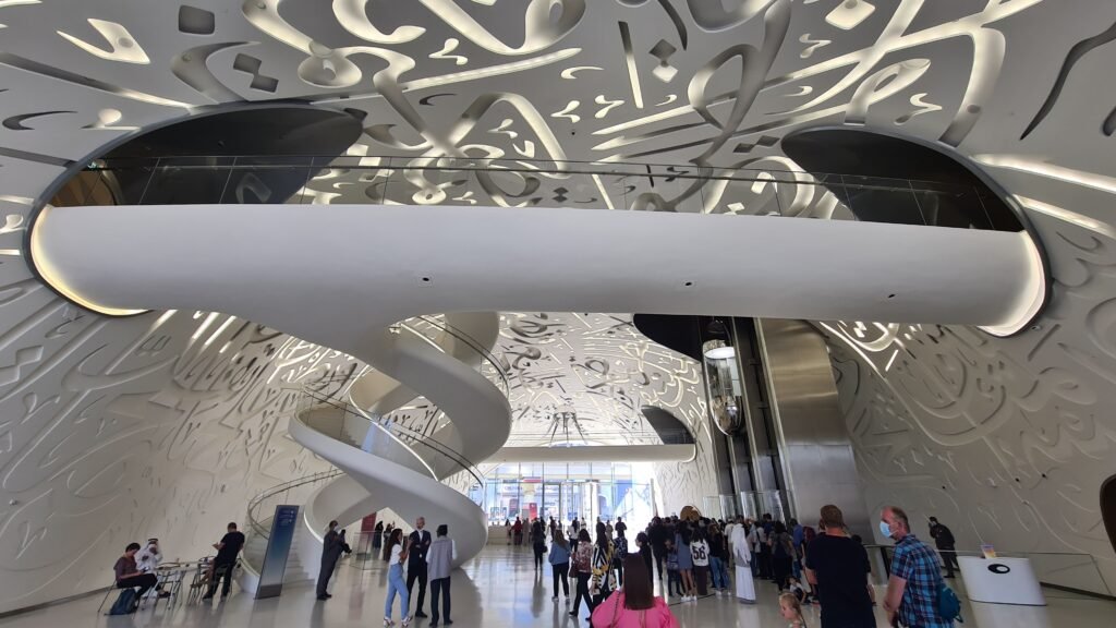 Exterior view of Museum of The Future in Dubai with details on tickets price, timing, and visiting hours.