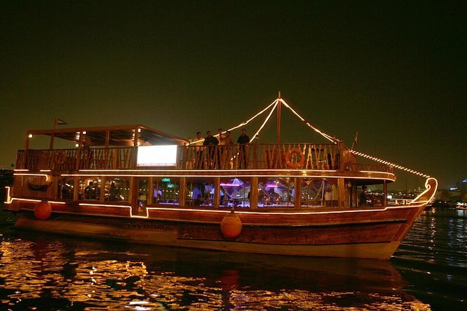 Enjoy a serene dhow cruise Dubai Marina with spectacular views of Dubai's skyline on a traditional dhow cruise Dubai.