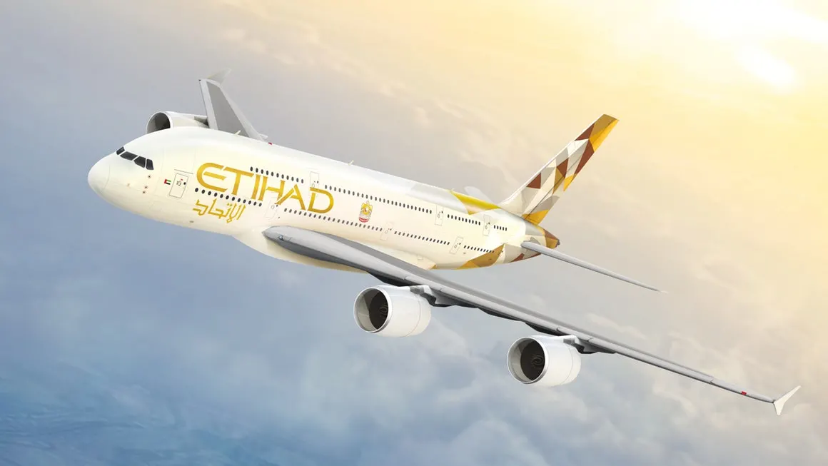 Etihad Airways flight from UAE to Indonesia, offering exceptional comfort and service for your journey to Indonesia.