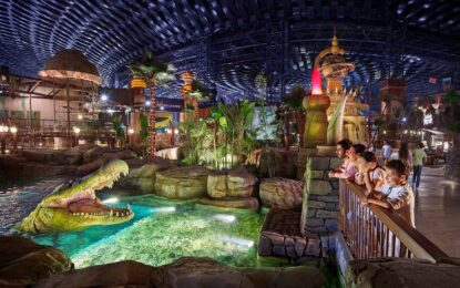 Visitors enjoying IMG Worlds of Adventure rides and roller coasters at IMG World Dubai with IMG Tickets.