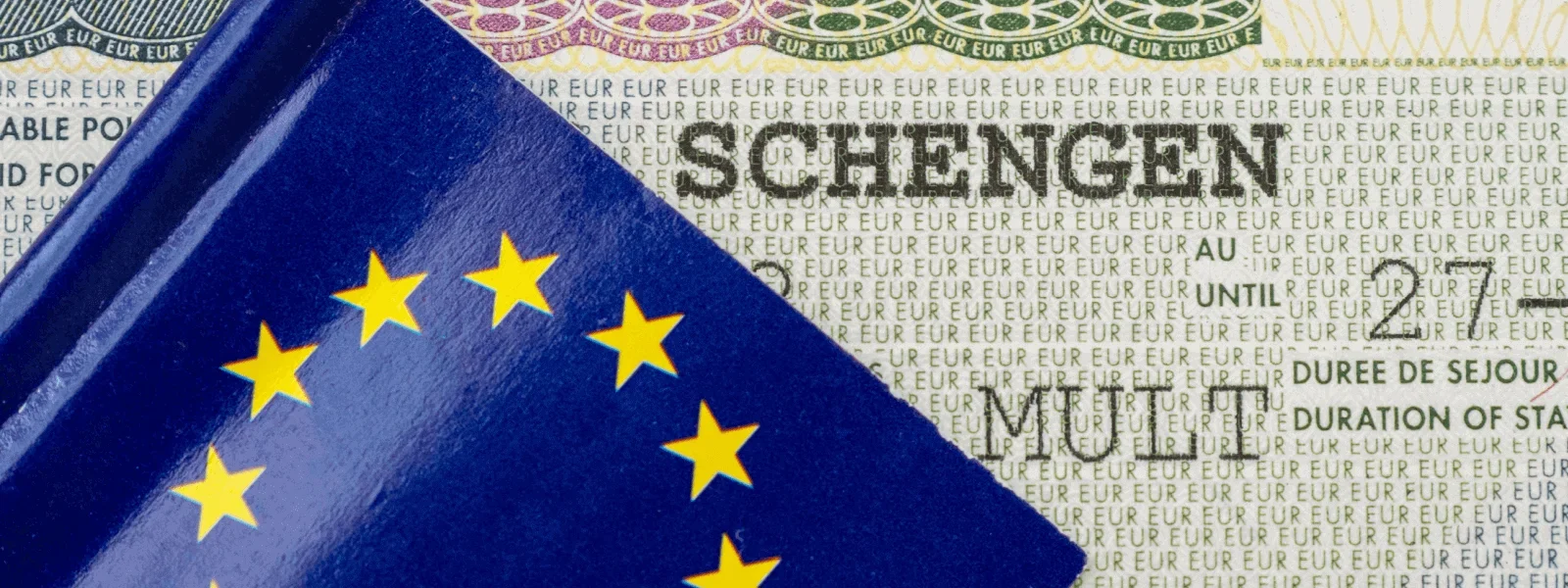 Schengen Visa 2025 Tips UAE Travelers Must Know! › Forever Tourism LLC UAE resident filling out an online application form for a Schengen visa with travel documents and passport on a desk.