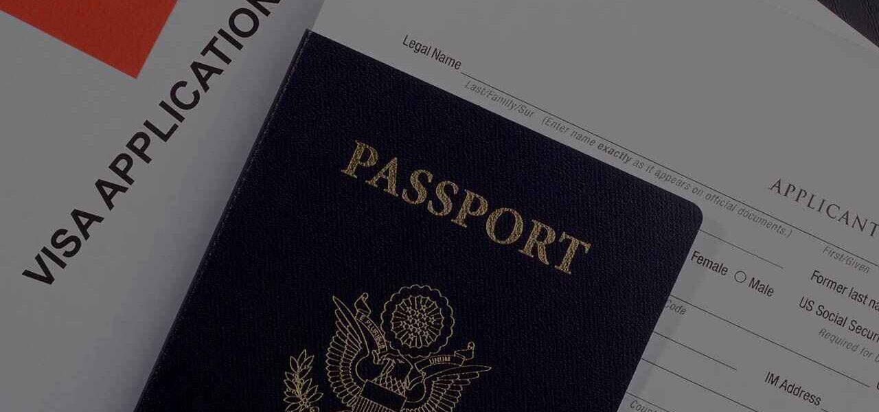 Laptop screen showing Dubai visa check process with documents, highlighting Dubai visa changes 2025 and new application updates.