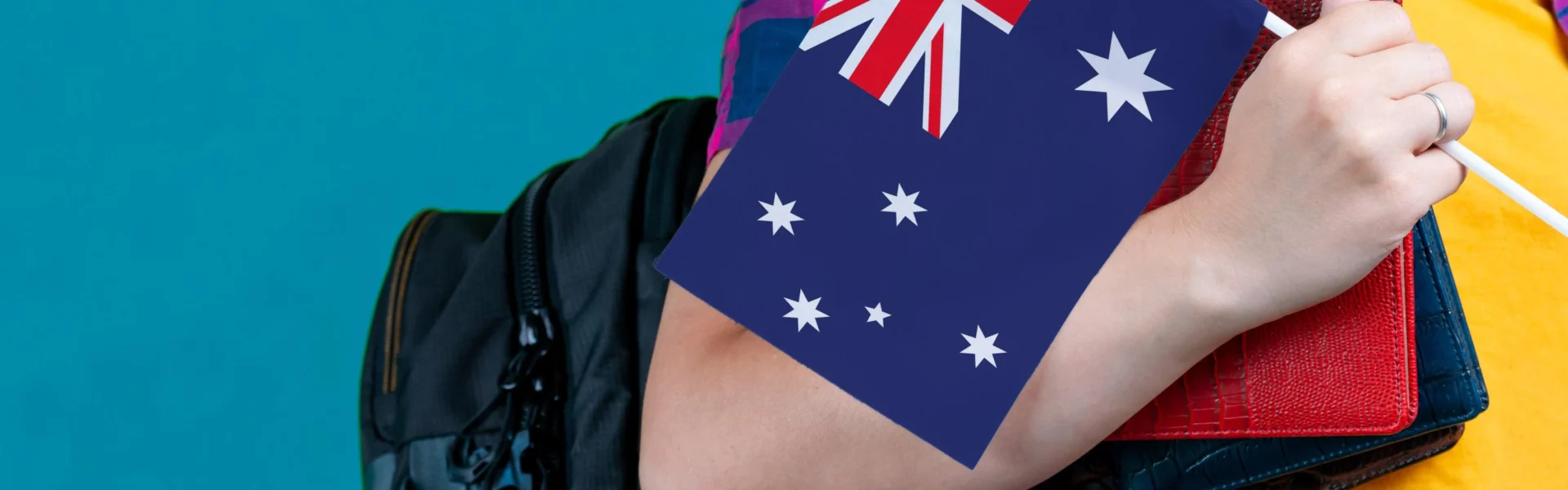 Travel documents and passport ready for an Australia visa application, highlighting the essential tourist visa Australia requirements.