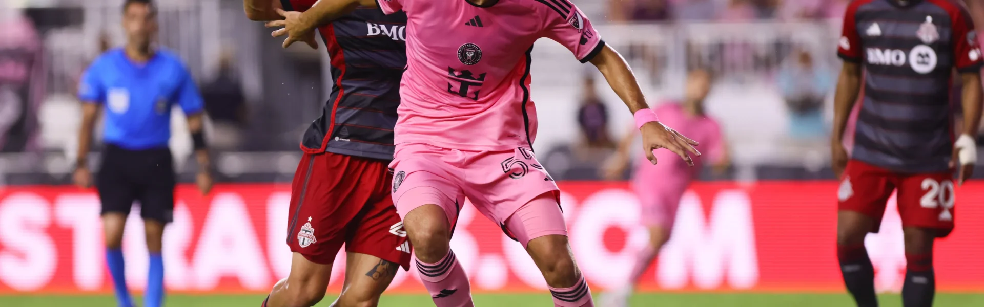 Inter Miami vs Toronto – Don’t Miss the Rematch! › Forever Tourism LLC Messi in action during the Inter Miami vs Toronto match—apply for your USA visa to witness the next Inter Miami game live.