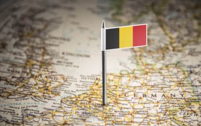 Travel documents and passport for visa to Belgium, highlighting Belgium visa requirements and application process from Dubai.
