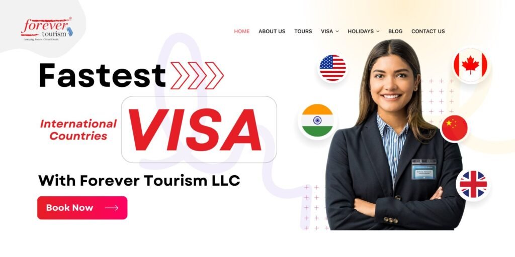 Norway Schengen Visa: Unlock This Dream Trip Now! › Forever Tourism LLC Passport with Norway Schengen visa stamp, ready for travel across Schengen countries.