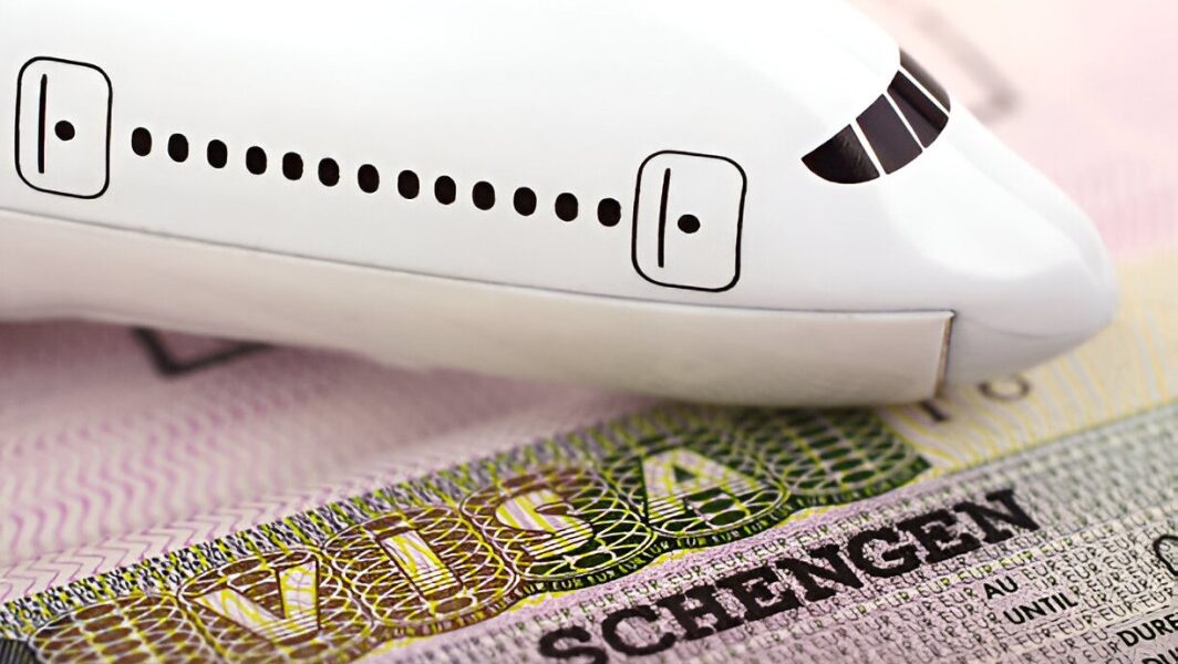 Travel documents and passport for Schengen Spain visa application from Dubai or UAE, offering access to Spain and the Schengen zone.