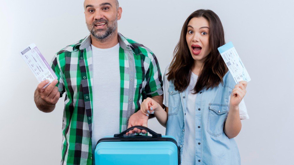 Australia Visa From UAE: Fast & Stress-Free Process! › Forever Tourism LLC Traveler applying for Australia visa from UAE with documents and passport, showcasing visa process for Australia visa from Dubai.