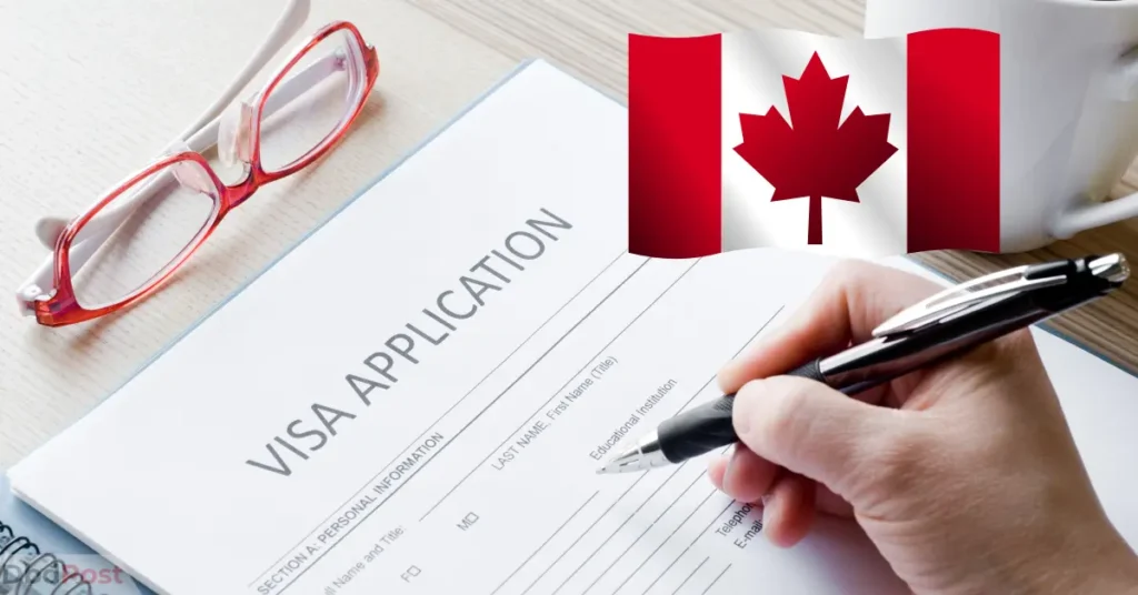 Canada Tourist Visa from Dubai: Easiest Way in 2025 › Forever Tourism LLC UAE resident reviewing documents to apply for a Canada tourist visa from Dubai, showing steps and visa processing information.