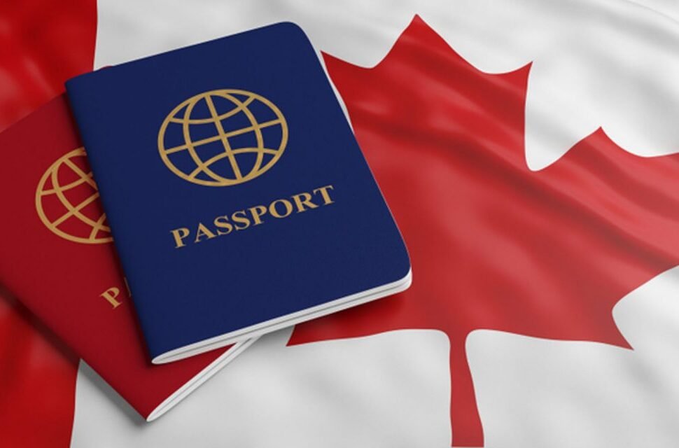 Documents and photo showing Canada visa photo size and requirements for Canada tourist visa from Dubai.