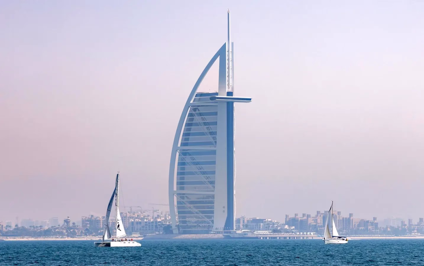 Interior view of the Jumeirah Burj Al Arab showcasing the luxurious design featured in the inside Burj Al Arab tour.