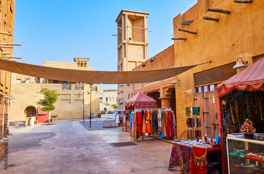 Dubai's Cultural Attractions: Beyond the Usual Sights › Forever Tourism LLC Traditional Emirati architecture featured in Dubai’s Cultural Attractions