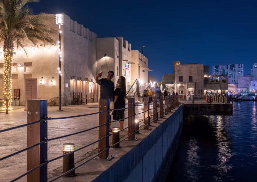 Cheap Holidays Dubai | 4N/5D + Visa Included | #TopDeals › Forever Tourism LLC Skyline view of Dubai with Burj Khalifa during sunset, ideal for a 4N/5D Dubai holiday 2025 – perfect for cheap holidays Dubai deals.