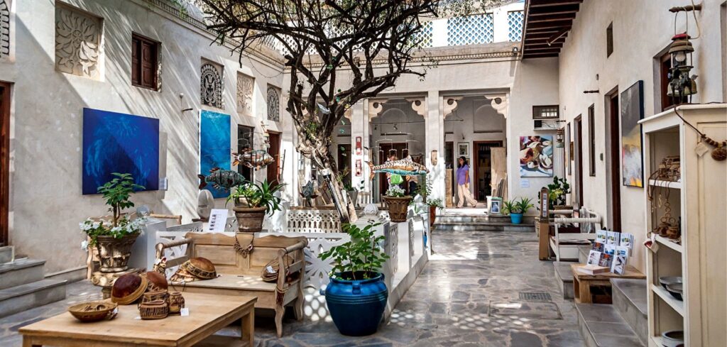 Dubai's Cultural Attractions: Beyond the Usual Sights › Forever Tourism LLC Traditional Emirati architecture featured in Dubai’s Cultural Attractions